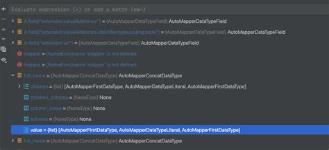 Image result for PyCharm Variable Window