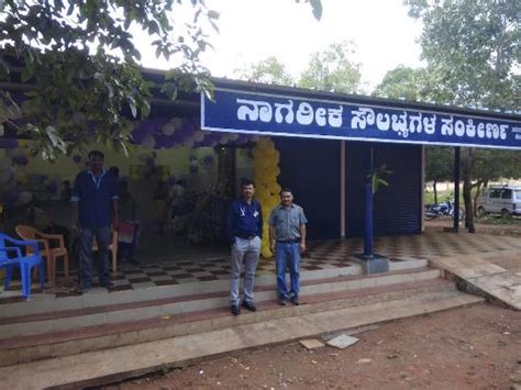 Menu at Civil amenities complex, Honnali