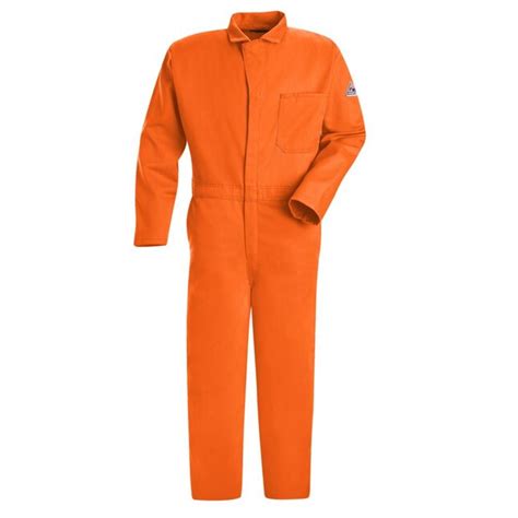 Bulwark 52 Men's Orange Long Coveralls at Lowes.com