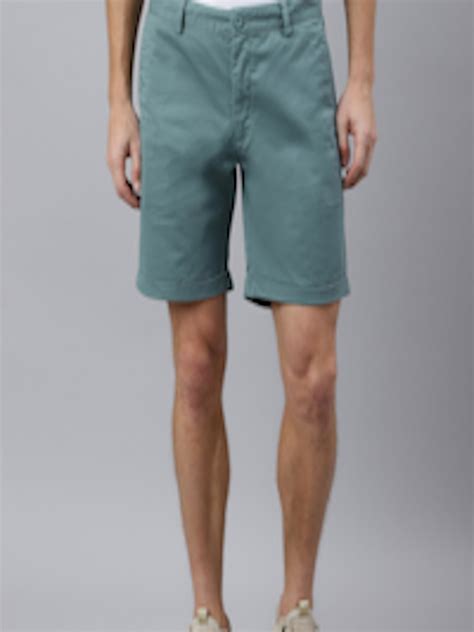 Buy Woodland Men Green Shorts - Shorts for Men 18341206 | Myntra