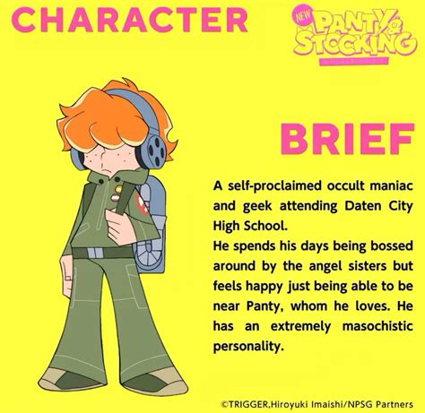 Brief | New PASWG | panty and stocking with garterbelt | Personaggi ...