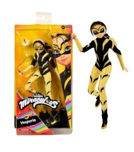 Ladybug MIRACULOUS DOLL VESPERIA AND KWAMI BEE 50013 India | Ubuy