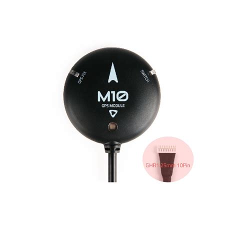 Holybro M10 GPS Standard GPS (GHR 1.25mm 10 pin) – Robocraze