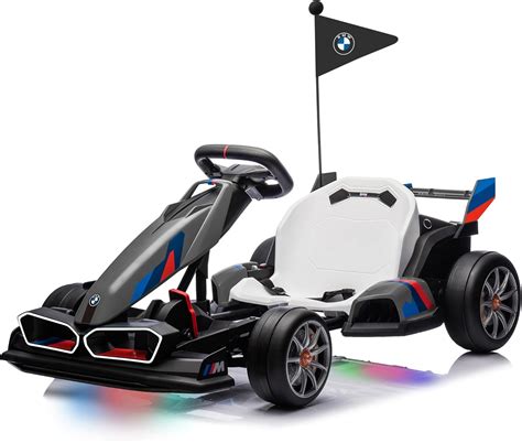 Licensed BMW Electric Go Kart, Wanan Drift Kart for Kids 6-12 with ...