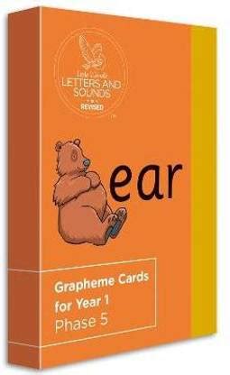 Grapheme Cards for Year 1: Buy Grapheme Cards for Year 1 by Wandle ...