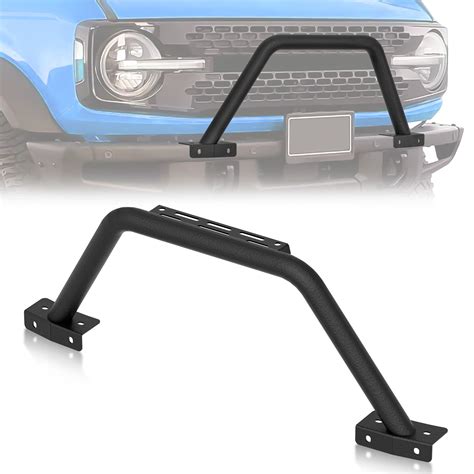 Buy Bull Bar Grille Brush Guard with Light Compatible with 2021 2022 ...