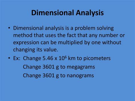 Dimensional Analysis How To 的图像结果