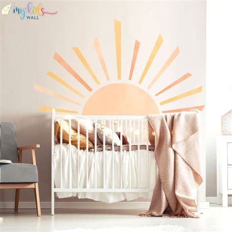 Rising Sun Personalised Wall Stickers – My Kids Wall