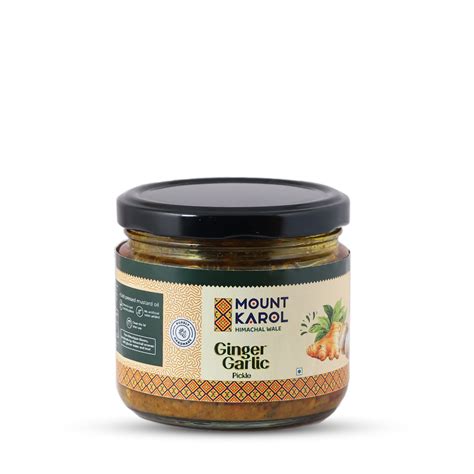 Ginger Garlic Pickle - Spicy & Flavorful | Mount Karol – mountkarol