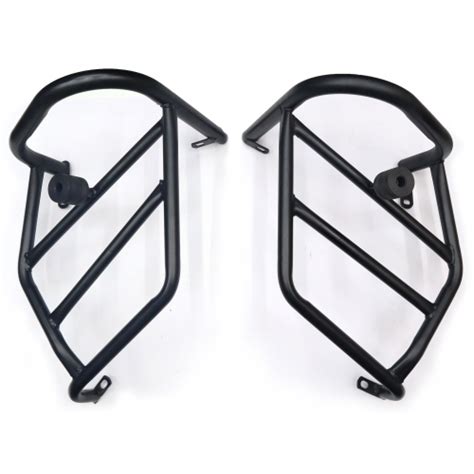Xtremz Crash Guard With Sliders For Royal Enfield Reborn Bikes - Black ...