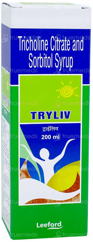 Tryliv Syrup 200 ML | Order Tryliv Syrup 200 ML Online at Truemeds