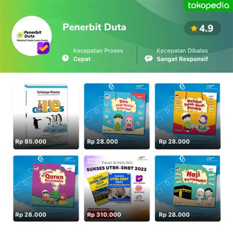 Penerbit Duta Official - Produk Resmi & Terlengkap | Tokopedia