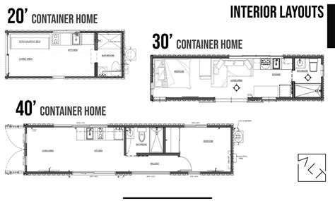 8x40 Shipping Container Floor Plan