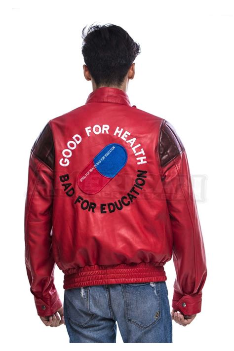 Akira Kaneda Red Leather Jacket Costume - American Leather Jacket
