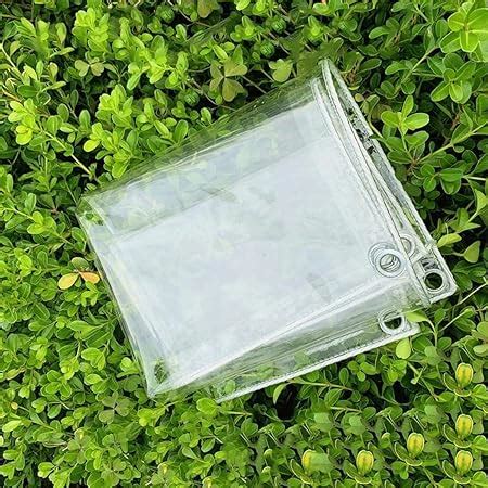 Buy Rain Protection Sheet PVC Transparent Sun Shade for Balcony, Rosy 6 ...