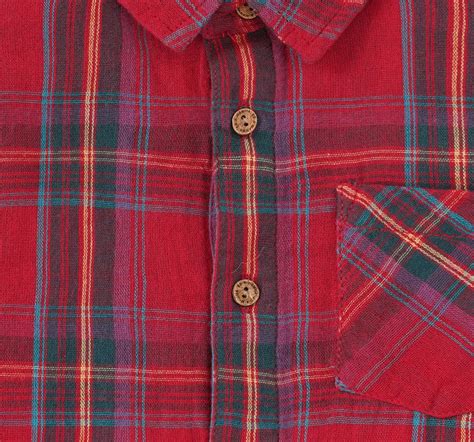 Ed-a-Mamma Sustainable Boys Full Sleeves Checkered Shirt