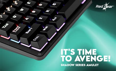 Amazon.in: Buy Redgear Shadow Amulet Mechanical Keyboard with Clicky ...