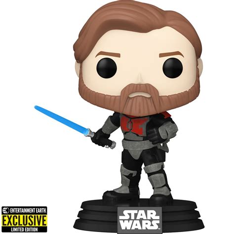 Star Wars: The Clone Wars Obi-Wan Kenobi Mandalorian Armor Funko Pop ...