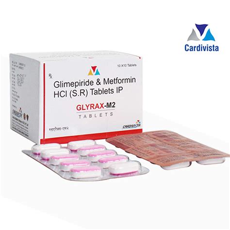 Glyrax-M2 Tablets Servocare Lifesciences