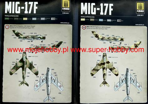 MiG-17F Fresco C (Egyptian Air Force, Syrian Air Force) AMMO of Mig ...
