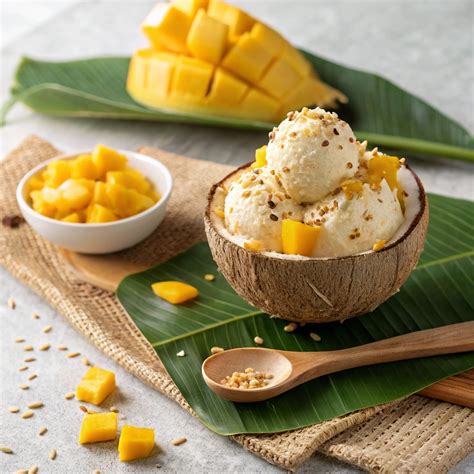 Mango Sticky Rice Ice Cream – 1 Creamy Treat You Must Try