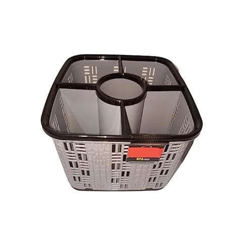Tekzie Multi-Purpose Home Office Desktop Table Storage Container Basket ...