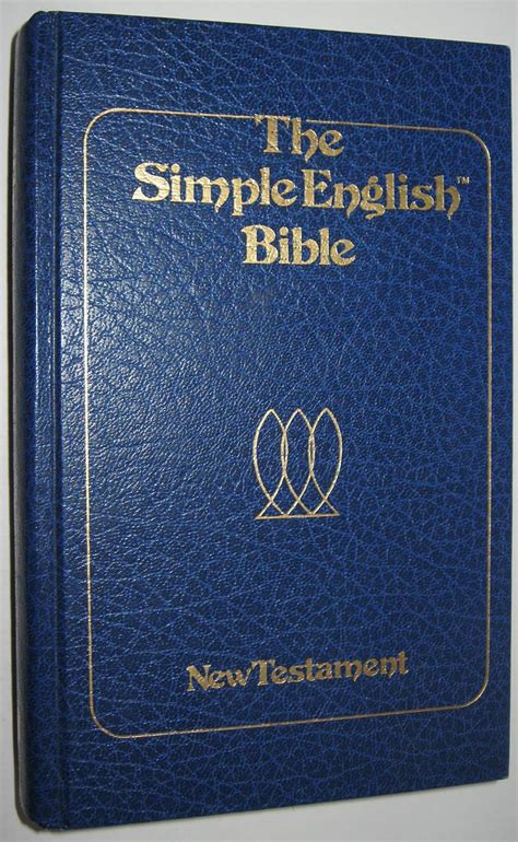 THE SIMPLE ENGLISH BIBLE - NEW TESTAMENT American Edition : Amazon.in ...