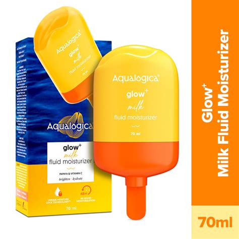 Glow+ Milk Fluid Moisturizer 70ml – Aqualogica