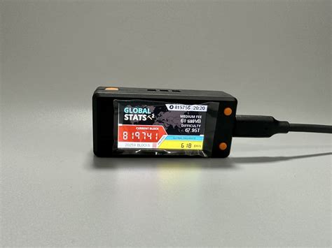 Nerdminer V2.0 Firmware1.6.3 Bitcoin Solo Lottery Miner T Display S3 ...