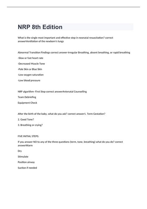 Neonatal Resuscitation Program (NRP) 8th Edition Provider, 45% OFF