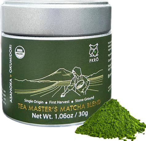 Amazon.com: FKRO Organic Tea Master's Ceremonial Grade Japanese Matcha Green Tea Powder. 1st ... - where to buy matcha powder in japan