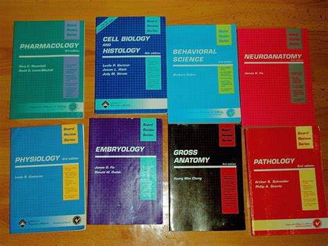 Buy USMLE Step 1 Board Review Series Set (BRS): 10 books: Pathology ...