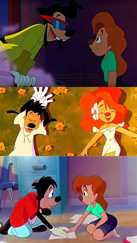 Max Y Roxanne | Goofy e hijo, Series animadas antiguas, Dibujos ...