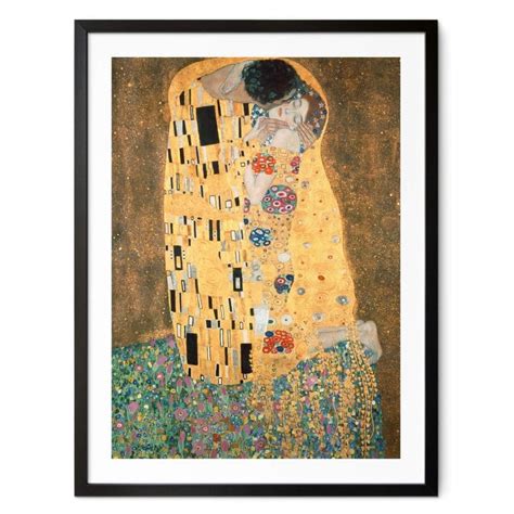 Poster Klimt - the Kiss | wall-art.com