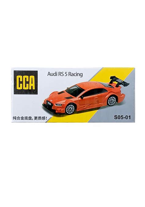 EXCLUSIVES CCA Audi RS 5 Racing - Orange (Scale 1:64)– Toys-India.com