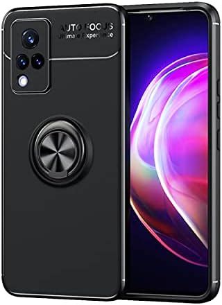 Spazy Case® Vivo Y73 Sleek Rubberized Case with Chrome Plating Ring ...