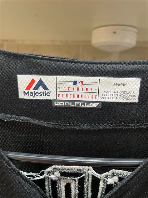 MICHAEL JORDAN BASEBALL JERSEY WHITE SOX MAJESTIC MED | #4658548820