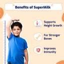 Gritzo SuperMilk Height+ (8-12y Boys),10g Protein, Double Chocolate ...