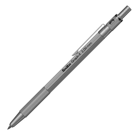 Buy Scrikss Grey 2mm Pencil | Scrikss Graph-X Mechanical Pencil|Makoba