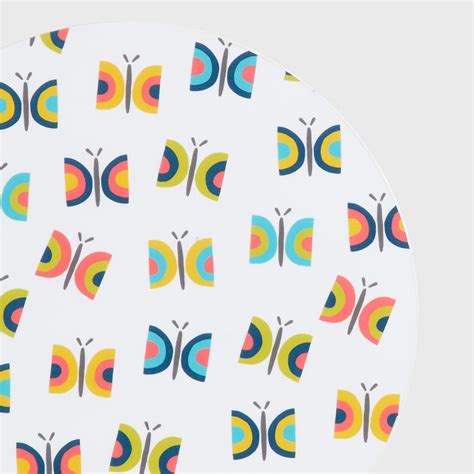 Buy Corsica Retroglitz Wood Butterfly Wall Plate from Corsica by Home ...