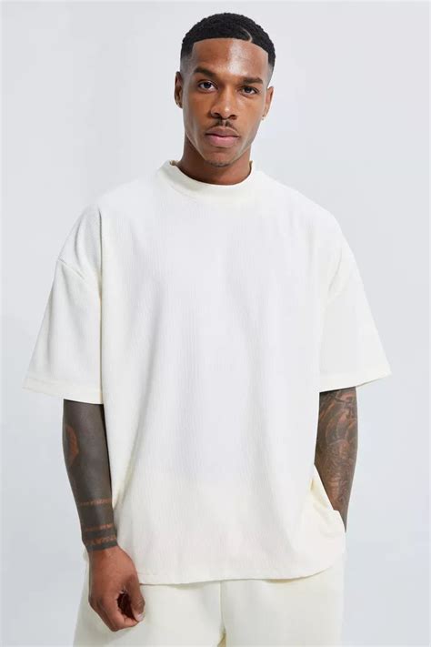 Heavyweight Oversize Solid T-Shirt Off White – Mark Morphy
