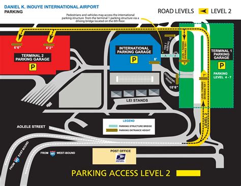 Daniel K Inouye International Airport Terminal Map (2025-2024) - All Maps
