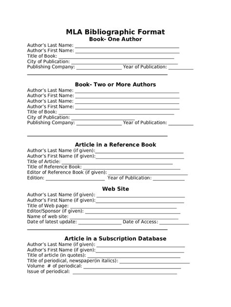 Image result for MLA Style Guide PDF