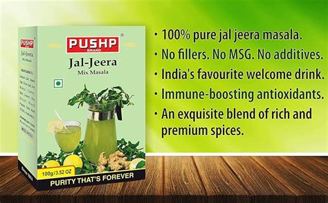 Pushp Brand Jal Jira Masala (500g in each) (Pack of 2) : Amazon.in ...
