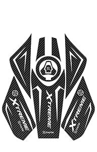 Grayfixx Full Tank Pad for Xtreme 125 | Xtreme 125 Sticker, Pack of 1 ...