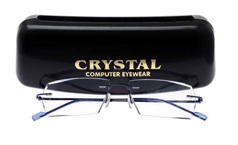 Buy Designer Party Eyewear Rimless Anti Glare Computer Glasses Online ...