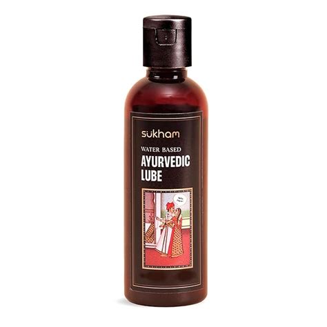 Sukham Ayurvedic Lube 50ml | As Seen On Shark Tank | Natural Water ...