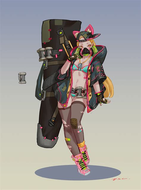 ArtStation - 废土3, DSL ART | Character art, Cyberpunk art, Character design