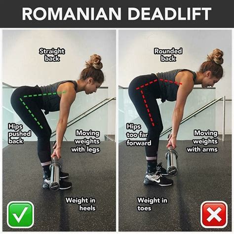 Romanian deadlift | Leg workout, Workout, Exercise