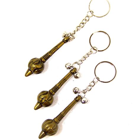 Mvir Hanuman Bajrangi Bhima Mace Gada Keychain Pack Of 3 | Desertcart INDIA